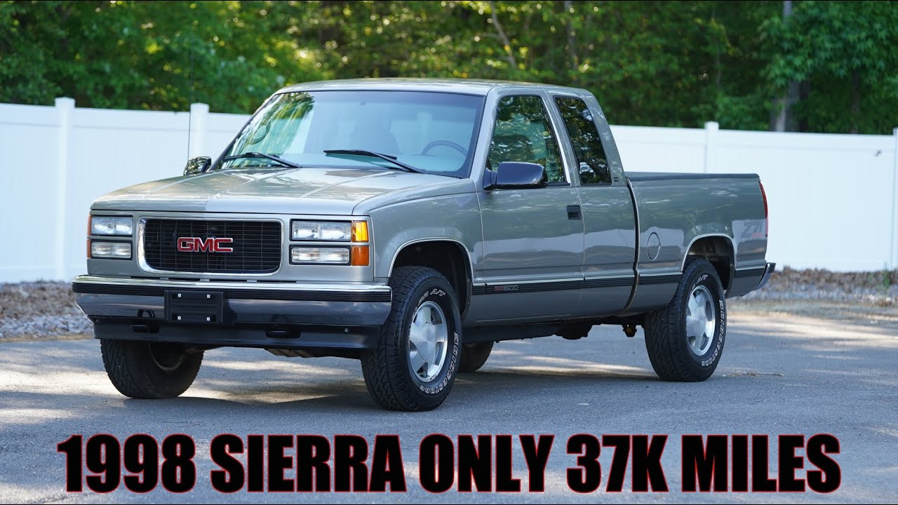 DAVIS AUTOSPORTS - 1998 GMC SIERRA Z71 - 1 OWNER ...