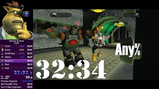 Ratchet & Clank Any% Speedrun in 32:34