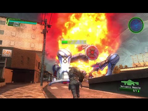 EDF Earth Defense Force 4.1 Mission 19 Breaking Through Ranger Volcanic Style Inferno