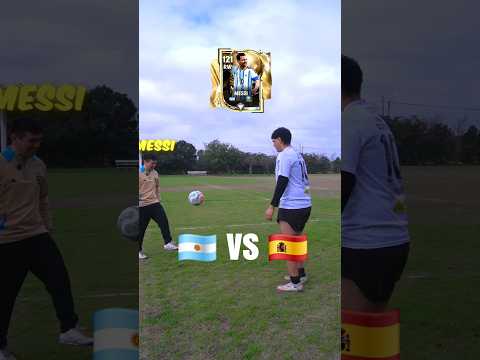 🇦🇷 🇪🇦 & Toques sin que se caiga pero con jugadores #Final del #Mundial 2026 #Argentina #España