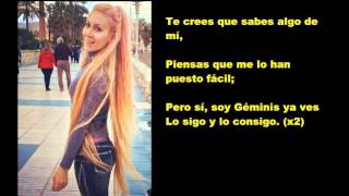 La Pelopony - Géminis (Letra)