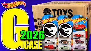 Unboxing Hot Wheels 2026 G Case: 2x Treasure Hunt Inside!
