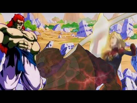 Thanos vs Bojack & Captain Marvel