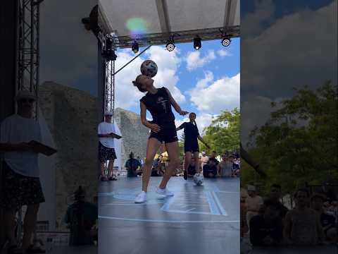 Freestyle competition ⚽️⚽️ #aguska #football #girlpower #soccer #freestylefootball #soccermoves
