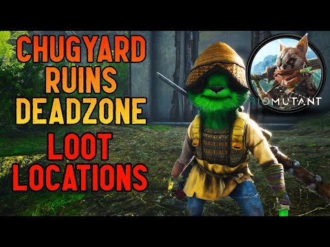 Biomutant - Chugyard Ruins Deadzone Loot Locations (Gizmo Skronk Salvage Quest) & How to Remove Oil