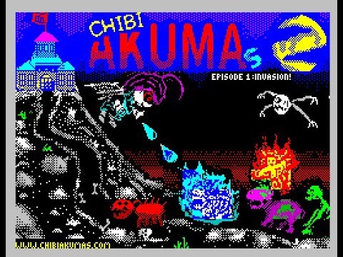 ChibiAkumas Episode 1 - ZX Spectrum +3 Beta Testing!