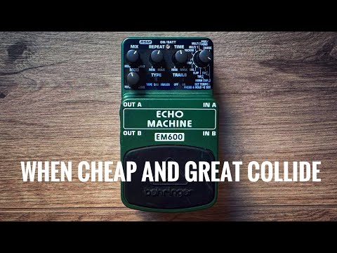 Behringer EM600 Echo Machine in Depth Soundcheck