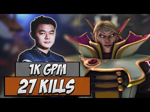 Secret.Midone Invoker with 27 KILLS & 1K GPM | Dota 2 7.04 7.14