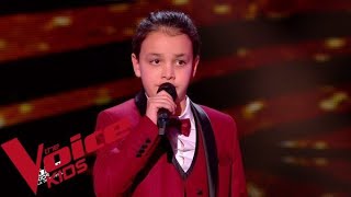 Claude François - Reste - Nahel | The Voice Kids 2022 | Demi-finale