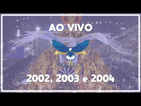 Portela 2002, 2003 e 2004 - Sambas gravados na rádio Fm O Dia - Áudio ao vivo