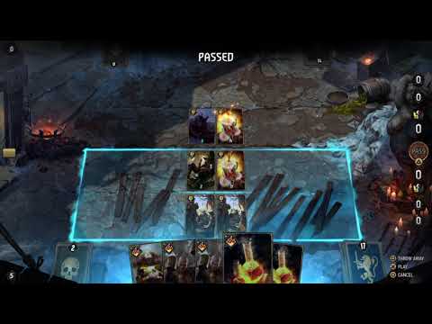 Thronebreaker: The Witcher Tales Gabor and Gascon Drinking Game Puzzle