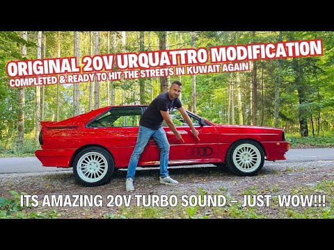 Original 20V Turbo Urquattro Umbau ist fertig  - der Motor-Sound, einfach genial!! | LCE Performance