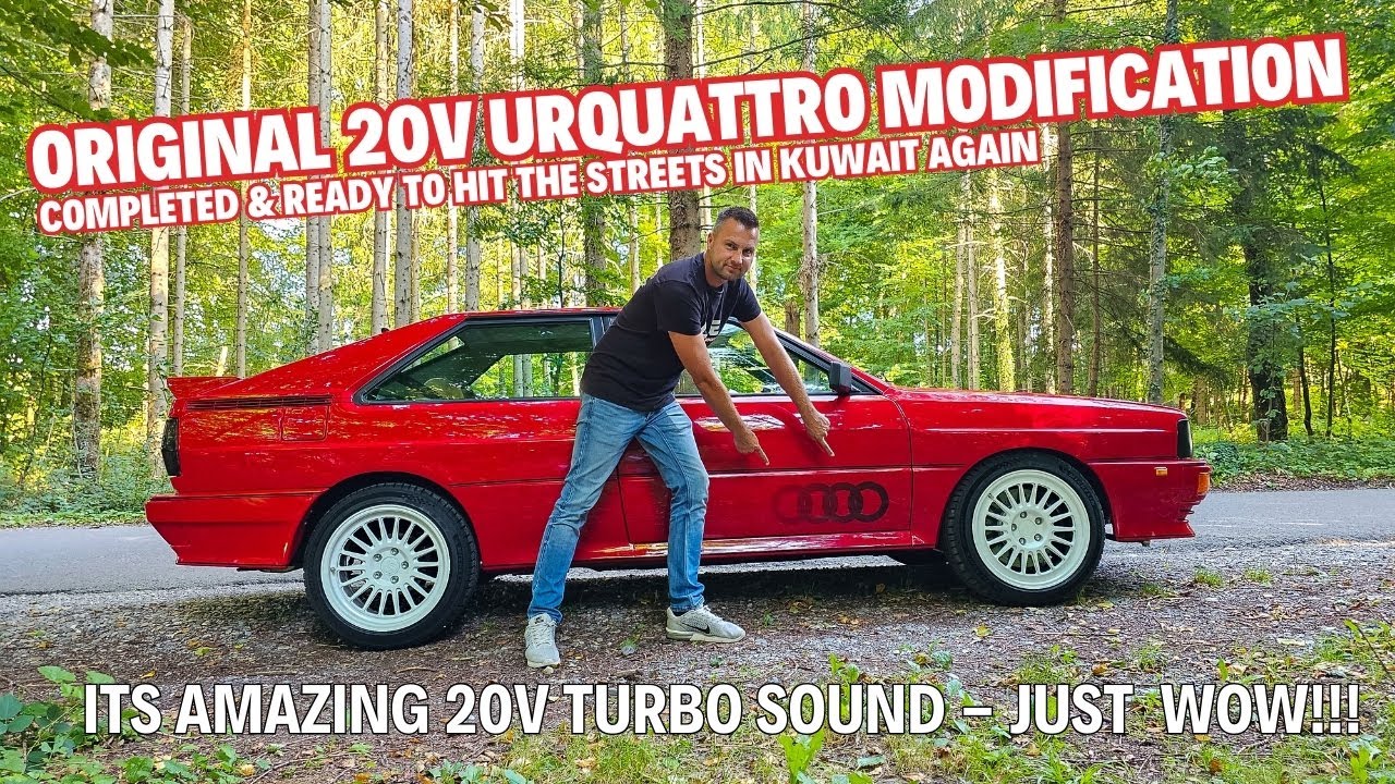 Original 20V Turbo Urquattro Umbau ist fertig  - der Motor-Sound, einfach genial!! | LCE Performance