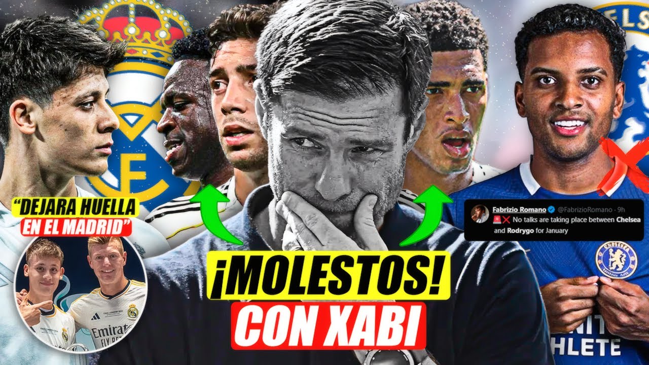 💣 ¡JUGADORES MOLESTOS CON XABI! | KROOS CONFIA EN ARDA |  RODRYGO RECHAZA AL CHELSEA PERO SE VA...