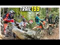 Tard Enduro Bros Vs HARDEST Trail At Hatfield McCoy Buffalo Mountain