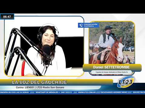 Entrevista a Daniel Settetrombe Capataz de Campo Jineteada en Piñero Santa Fe