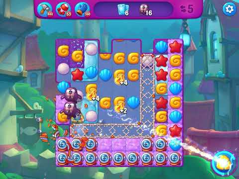 Fishdom Very Hard level 7123 no boosters フィッシュダム ベリーハード [Friend's]