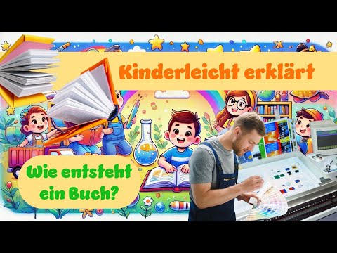 Wie Entsteht Ein Buch? Kinderleicht erklärt! #erklärung #knowledge #Buch #kinder