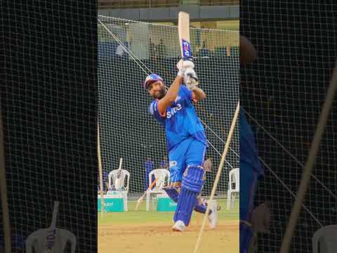 Rohit Sharma in the nets | Mumbai Indians