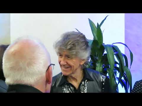 Mike Berry & Mark Wynter after the Solid Gold Show 2017, Cadogan Hall, London, Fri 27 Oct 17