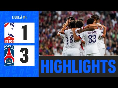 LOSC - PARIS SAINT-GERMAIN (1-3) - Week 3 - Ligue 1 McDonald's 24/25