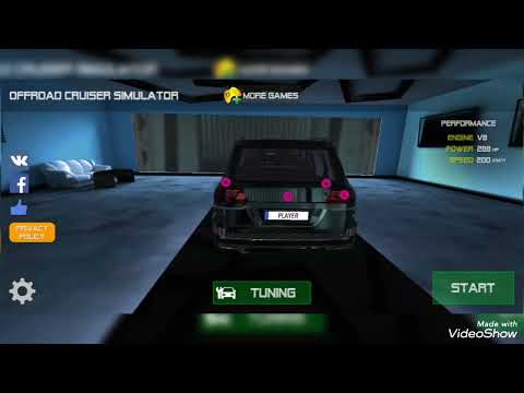 Offroad Cruiser Simulator Modified Car Set 