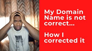 How to Change Domain Name | Remove Temporary Domain