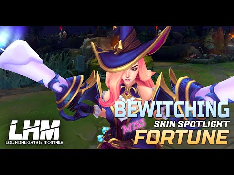 Bewitching Miss Fortune Skin Spotlight 🔥 NEWEST (HALLOWEEN) SKIN IN PBE 🔥 - League of Legends