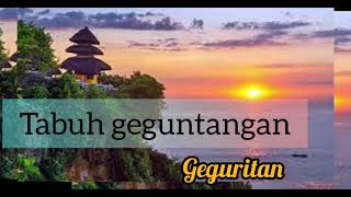 Download lagu Tabuh Geguntangan, pengiring geguritan mp3