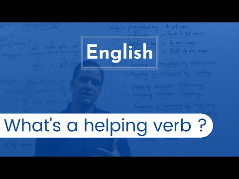 Auxiliary Verbs / Helping Verbs