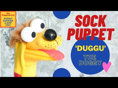 Free Online Puppet Summer Camp | Activities for Kids | Session 1 - How to Make Sock Puppet Dog