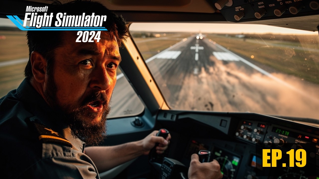 MICROSOFT FLIGHT SIMULATOR 2024 EP.19 "Me salvo por los pelos aterrizando"