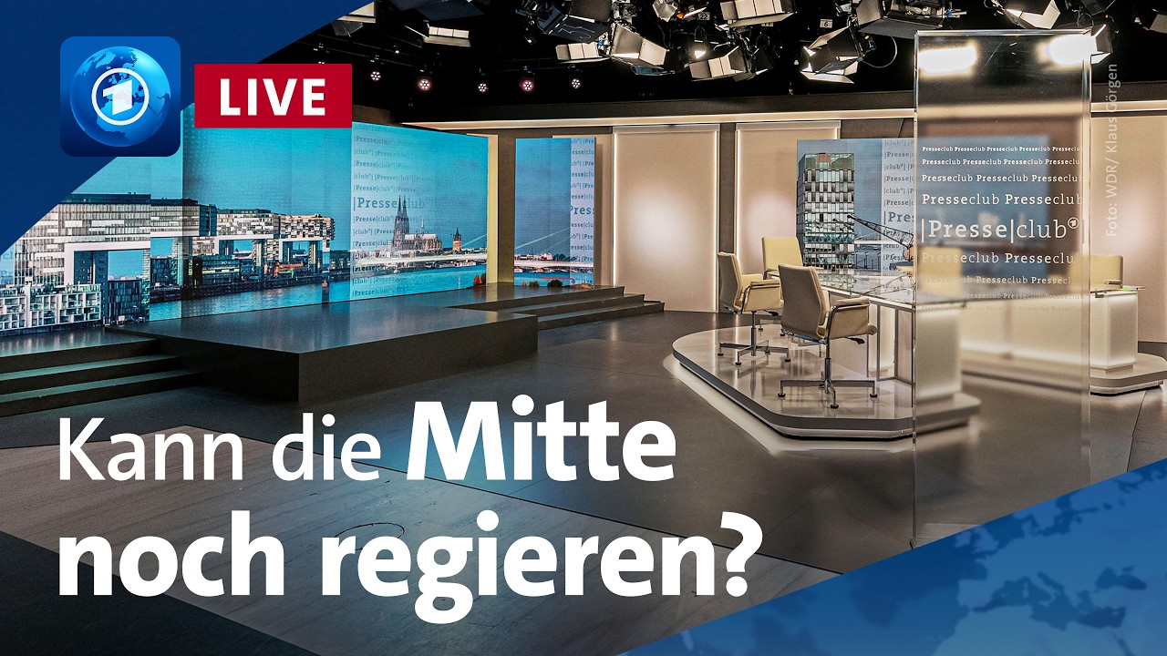 Zerrieben zwischen den Extremen: Kann die Mitte noch regieren? | Presseclub
