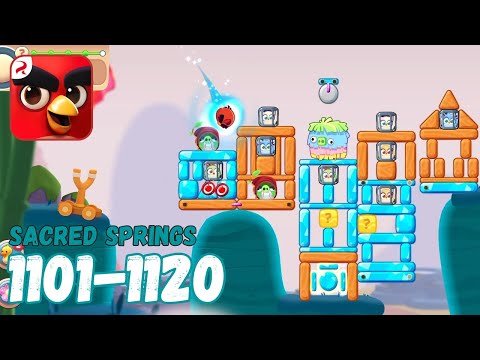 Angry Birds Journey: Levels 1101-1120 (Sacred Springs) Gameplay - Part 56