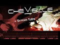 Chevelle- The Red Guitar Cover + Screen Tabs