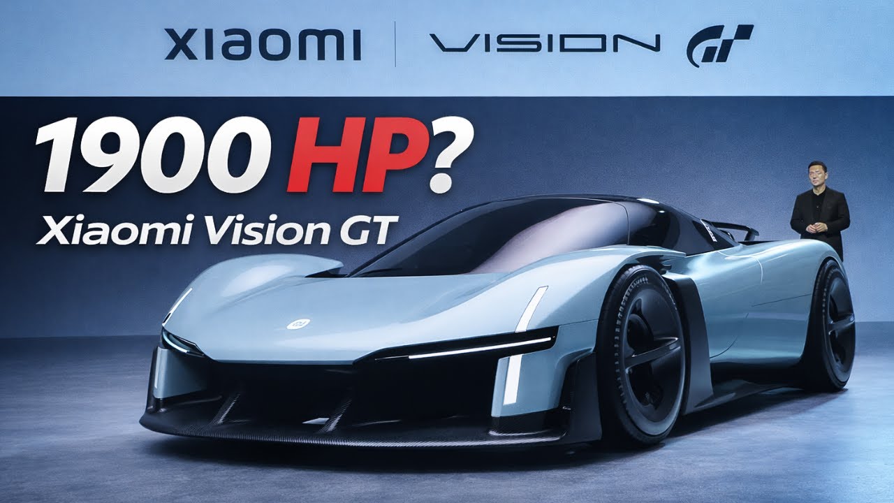 Xiaomi Vision GT Concept Unveiled at MWC 2026