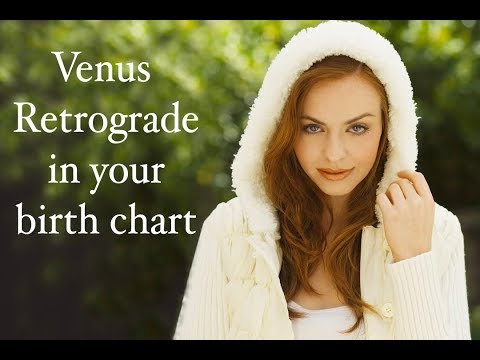 Venus Retrograde in Natal Chart