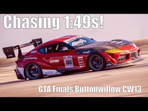Chasing Podium in Time Attack 2020 Supra! GTA Finals Buttonwillow CW13 - Project TA90 #17