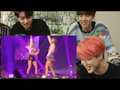BTS Reaction To LISO Lisa X Jisoo - Blackpink Moments 💕