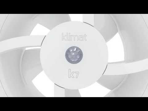 Badrumsfläkt Klimatfabriken Klimat K7