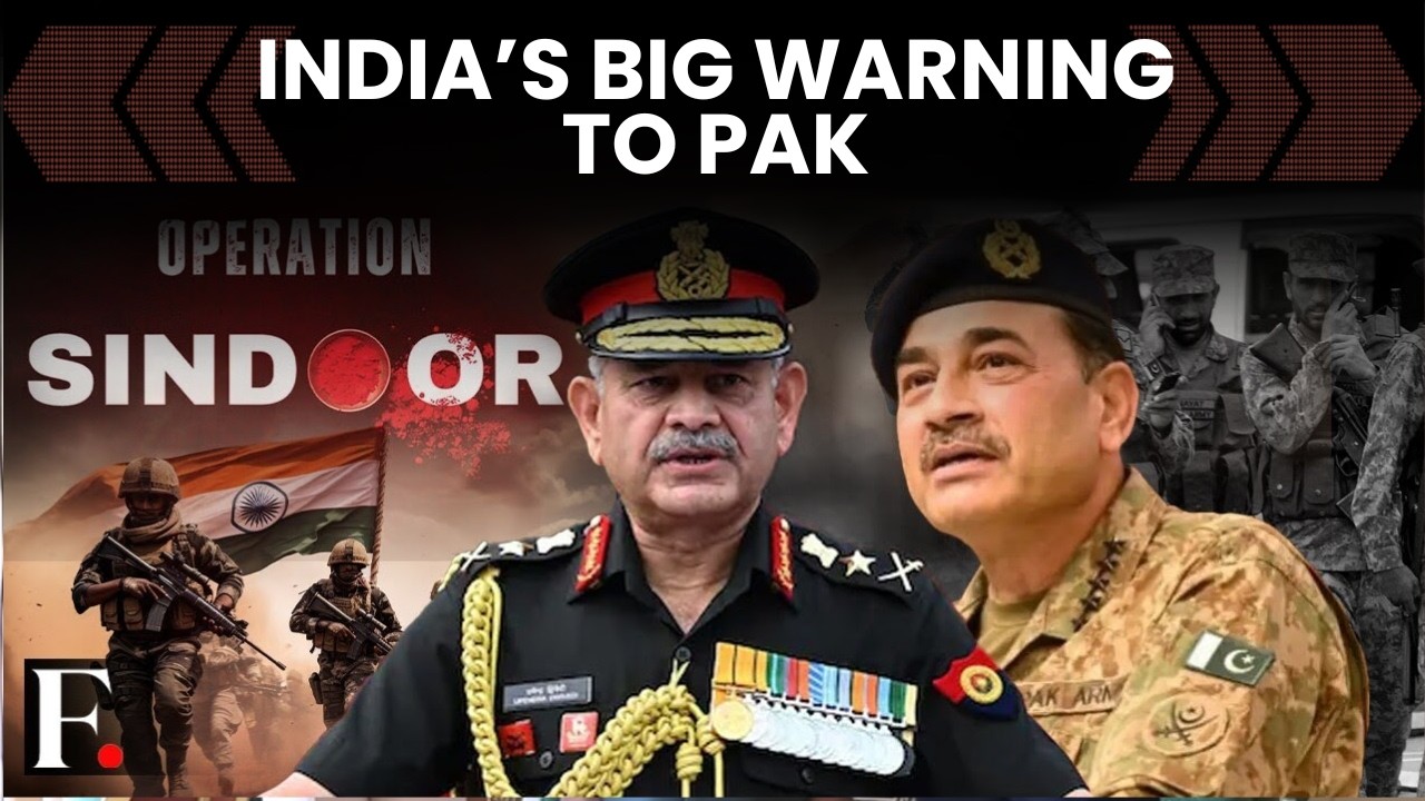 ‘Pakistan Must Decide if It Wants to be Part of Geography,’ Warns Indian Army Chief |  LIVE