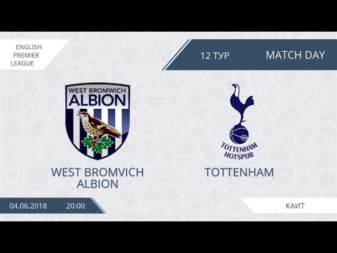 AFL18. England. Premier League. Day 12. West Bromvich - Tottenham