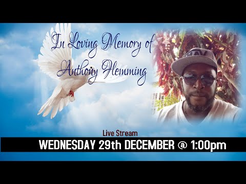Celebrating the life of Anthony Flemming