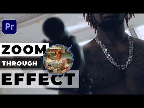 Premiere Pro Transition | ZOOM THROUGH (No Plugins needed)