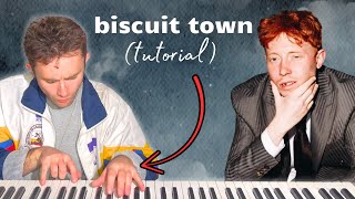 How to play Biscuit Town by King Krule | Piano Tutorial