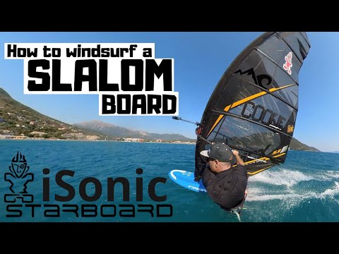 How to Windsurf a slalom board! Starboard iSonic! #insta360 #windsurf