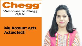 Chegg Account Activation| Chegg Q & A Expert | Start Answering |