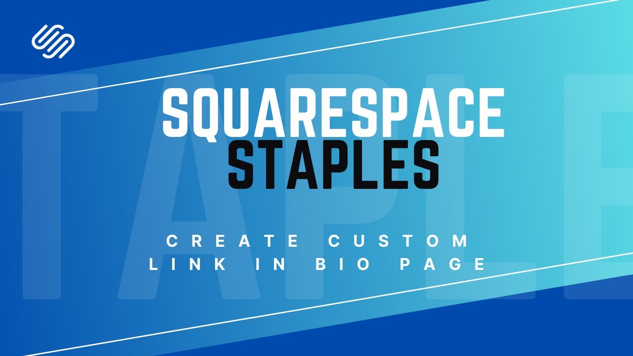 How to Create a Custom Link in Bio Page with Squarespace | Linktree Alternative