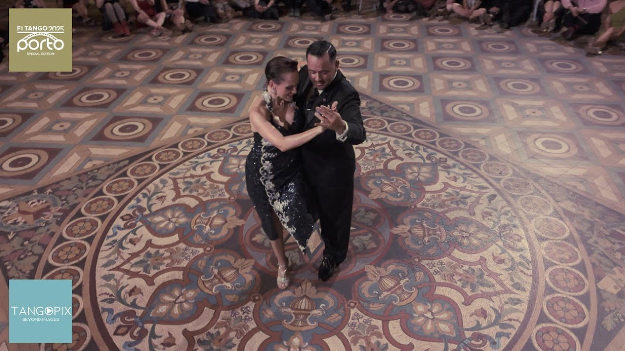 Video thumbnail for FI TANGO 2025 PORTO - Sabrina Velíz & Alejandro Lencina dance Osvaldo Pugliese - Seguime si podés