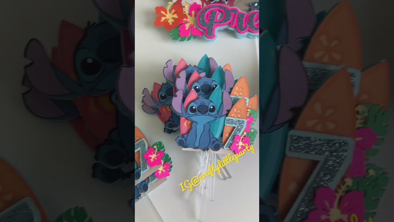 Lilo and stitch birthday decorations